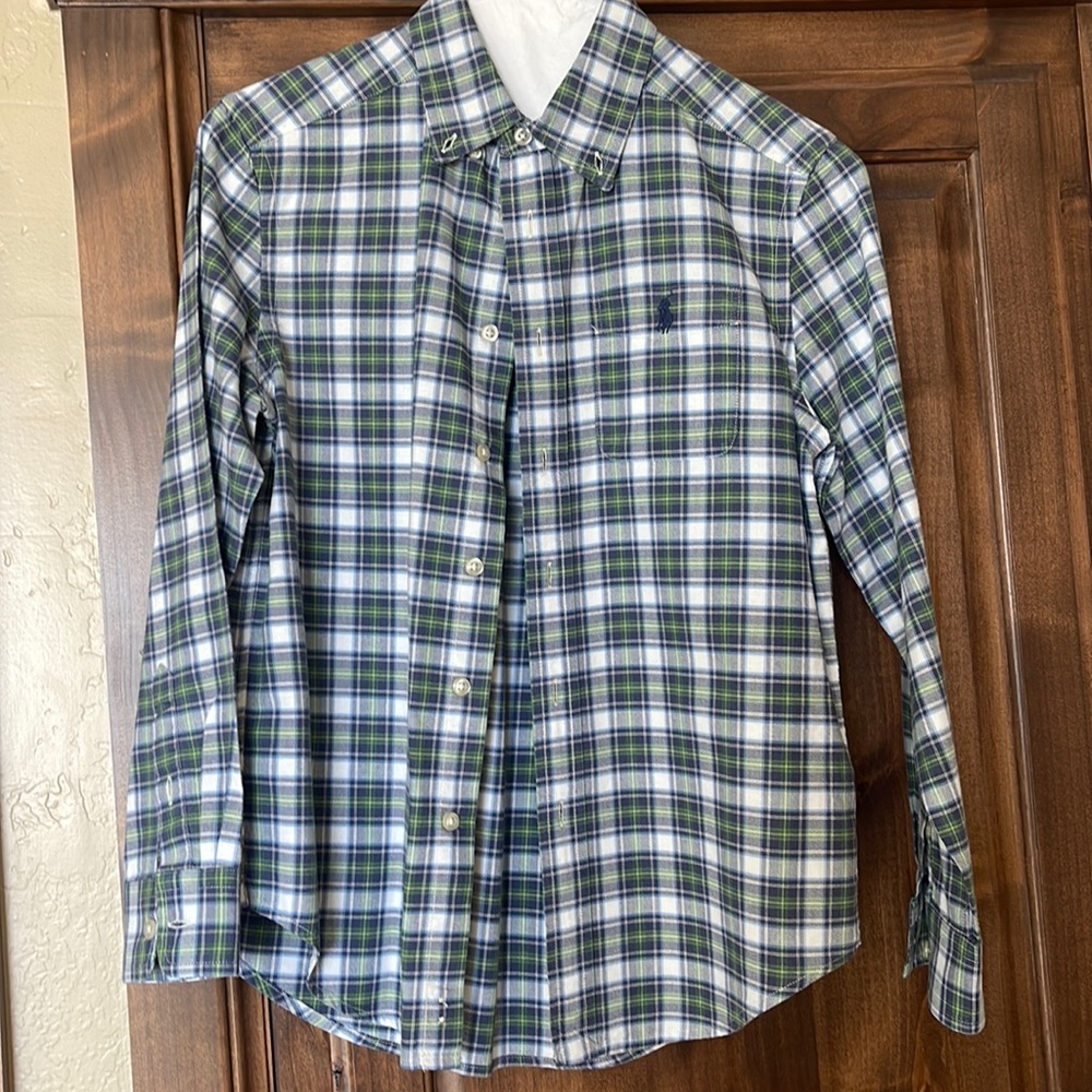 Boys polo shirt with front pocket